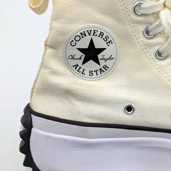 CONVERSE Run Star Hike Hightop Sneakers Womens 8 - Picture 7 of 11